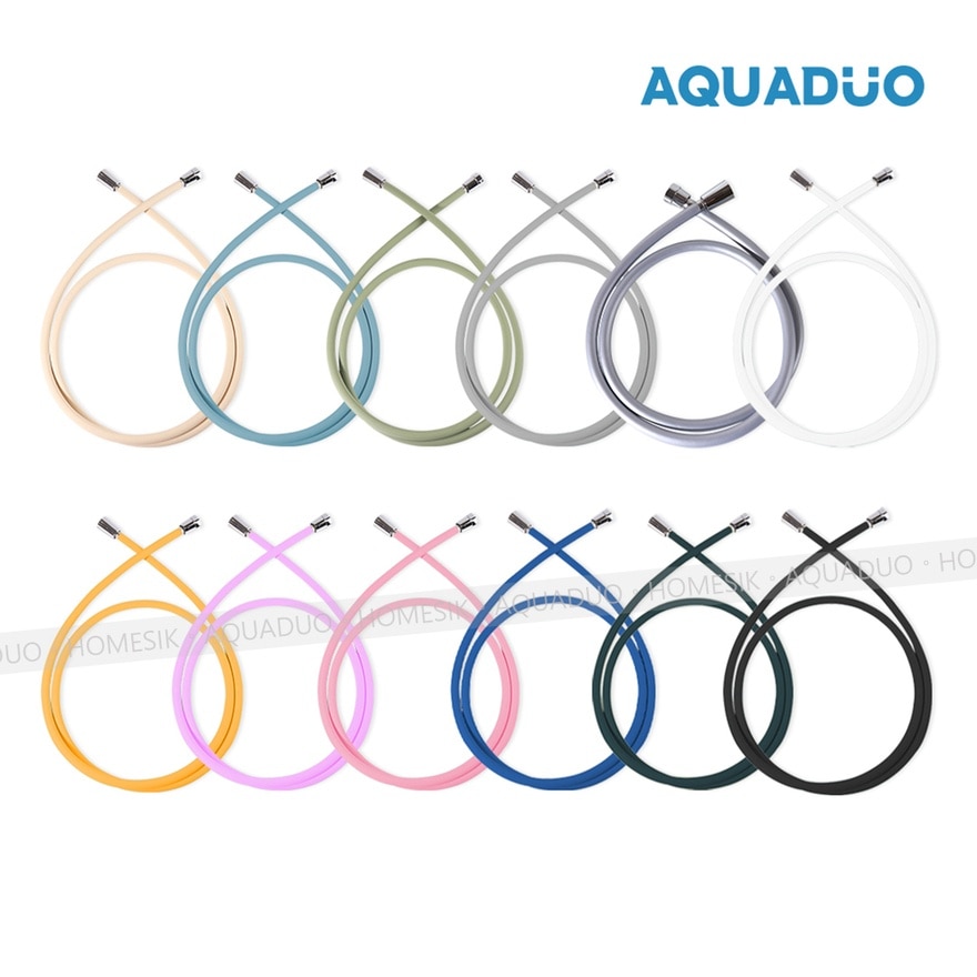 PVC SHOWER HOSE (1.5M)-BEIGE - Buy any Aquaduo products upon $500 Free $50 Ice-cream Voucher  (SUPPLIER DELIVERY–5 WORKING DAYS;FREE DELIVERY UPON $500)