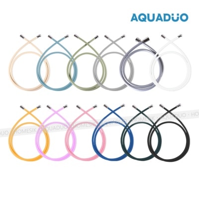 AQUADUO PVC SHOWER HOSE (1.5M)-HAWAIIAN BLUE  - Buy any Aquaduo products upon $500 Free $50 Ice-cream Voucher (SUPPLIER DELIVERY–5 WORKING DAYS;FREE DELIVERY UPON $500)