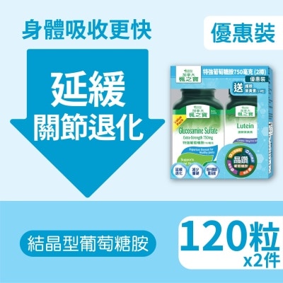 ADRIEN GAGNON Gloucosamine Sulfate Extra Strength 750 mg Bonus Pack