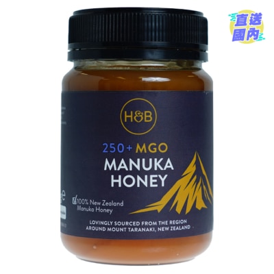 HOLLAND&BARRETT MANUKA HONEY MGO250+ 350G