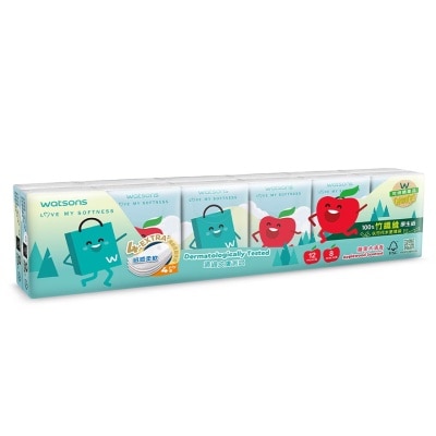 WATSONS APPLEWOOD SCENT MINI HANKIES 12S