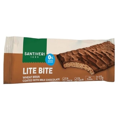 SANTIVERI 輕量裝無添加糖高纖牛奶朱古力全麥多士