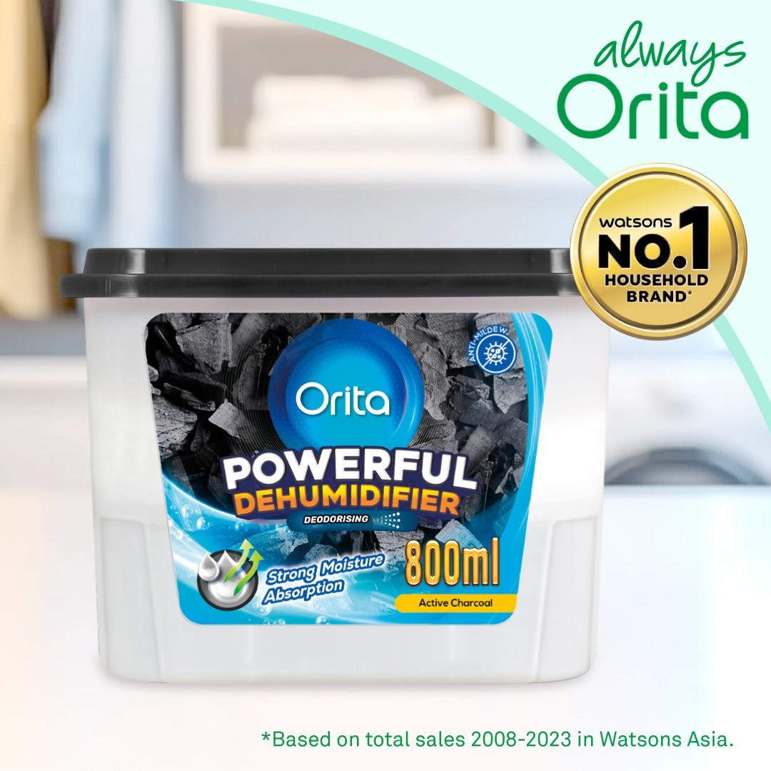 DEHUMIDIFIER CHARCOAL 800ML