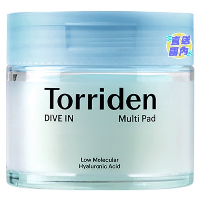 TORRIDEN 桃瑞丹 5D微分子玻尿酸多效保湿棉片 160 毫升