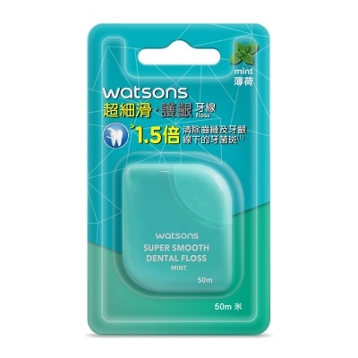 屈臣氏 屈臣氏超细滑护龈薄荷牙线