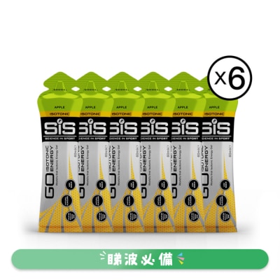 SIS - 蘋果味等滲透能量啫喱 60ML X 6