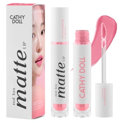 CATHY DOLL 柔潤半啞光唇膏 #02 奶昔