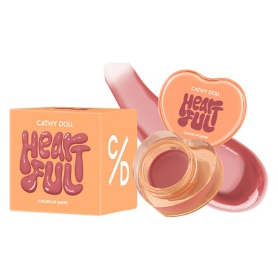 CATHY DOLL  HEARTFUL COLOR LIP MASK 7G #07 SWEET JUJUBE