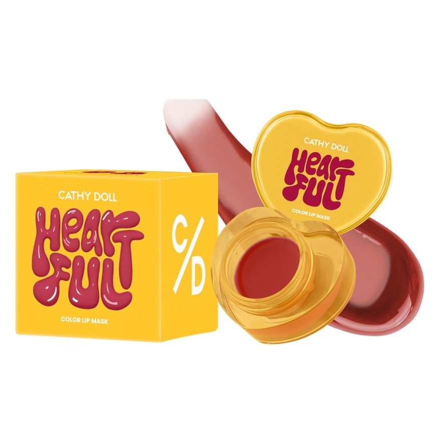  HEARTFUL COLOR LIP MASK 7G #08 DRIED STRAWBERRY