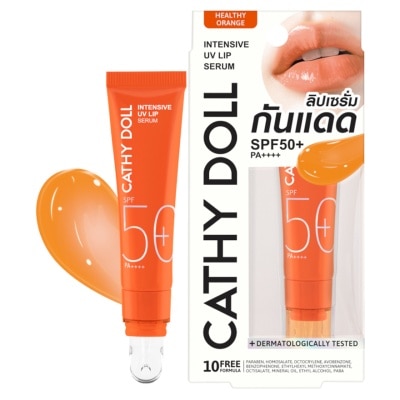 CATHY DOLL INTENSIVE UV LIP SERUM SPF50+ PA++++ 10ML #ORANGE