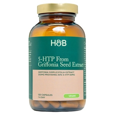 HOLLAND & BARRETT 5-HTP甜睡減壓膠囊 50毫克 120粒