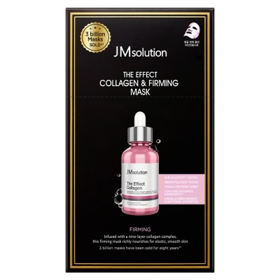 JM SOLUTION THE EFFECT COLLAGEN & FIRMING MASK 10S
