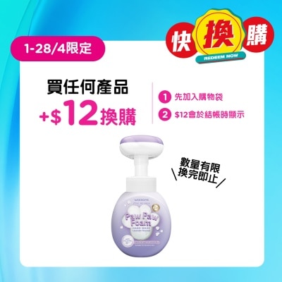WATSONS - WATSONS PAW PAW FOAM HAND WASH 300ML