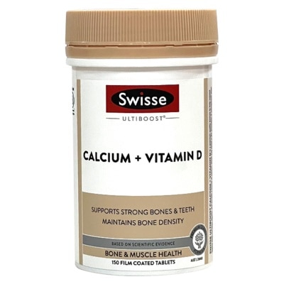 SWISSE SWISSE ULTIBOOST 钙+维生素 D 150粒