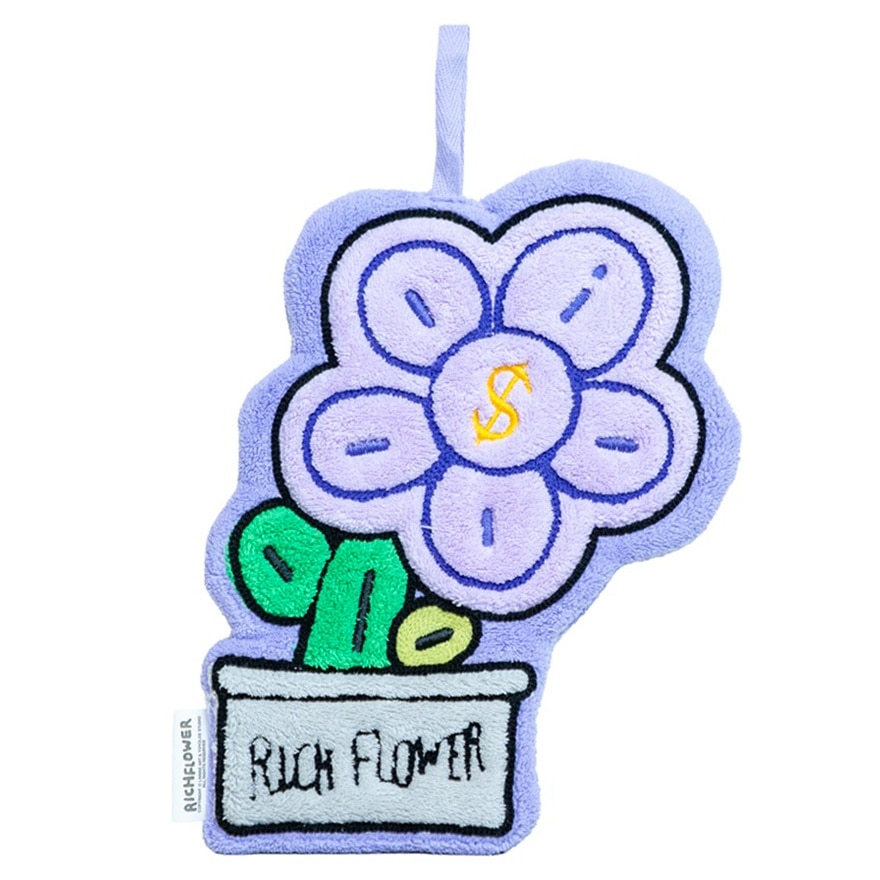 有錢花擦手巾 (顏色隨機發貨)