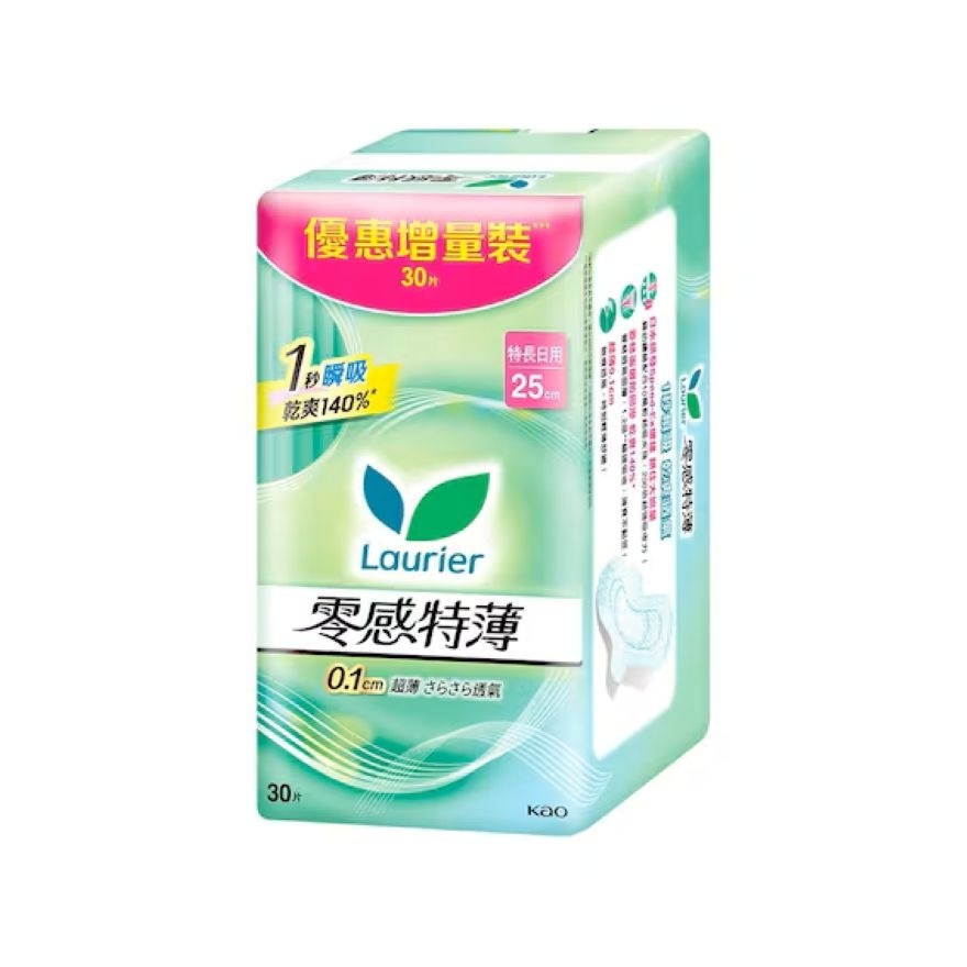 樂而雅零感特薄日用25CM 30片裝