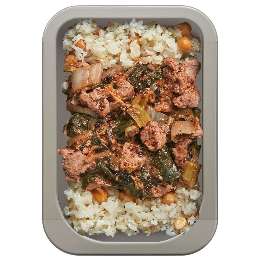 紫蘇豬肉拌飯