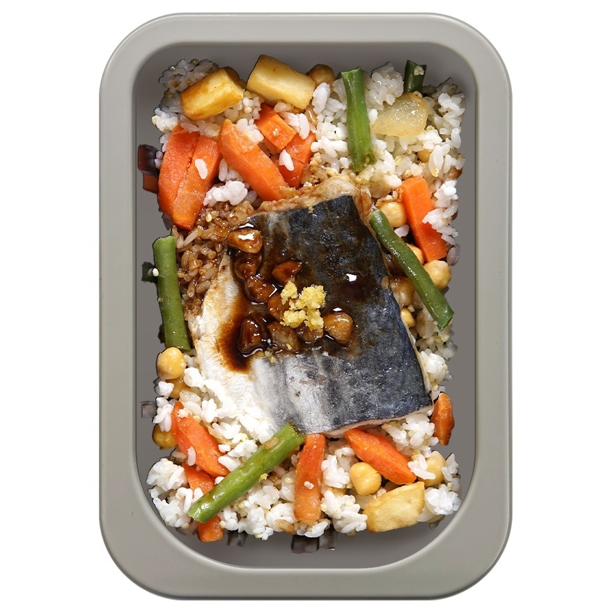 柚子鯖魚鷹嘴豆飯