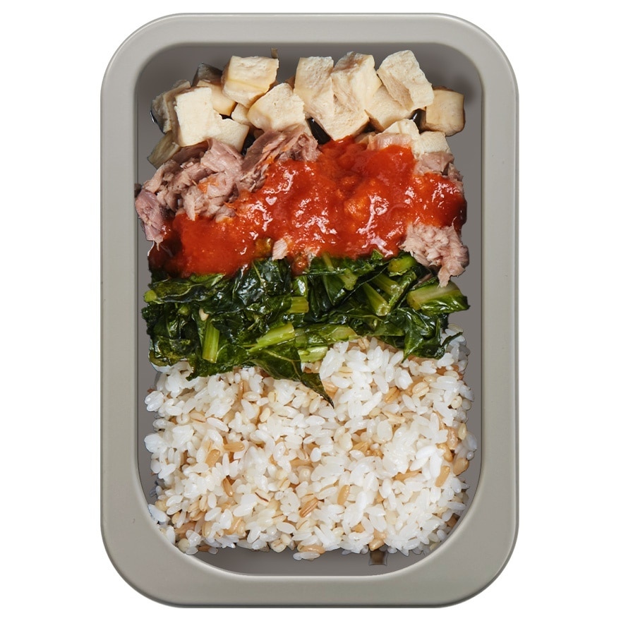 韓式辣醬豬柳鷹嘴豆飯