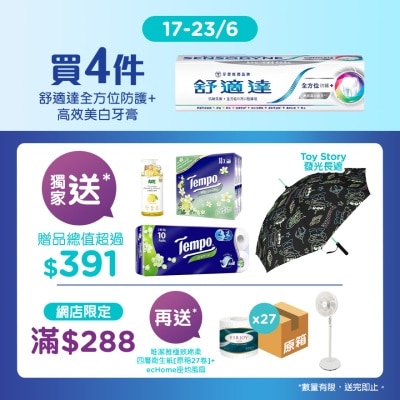 SENSODYNE - 抗敏護齦牙膏4支套裝
