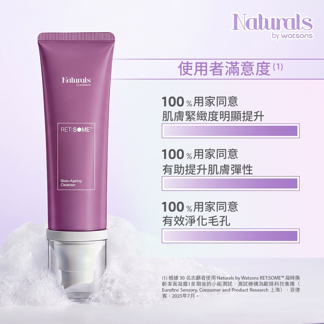 凝時煥齡潔面凝露80ML image