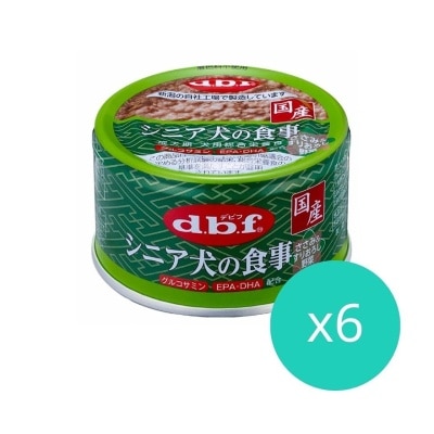 D.B.F - [6罐優惠] 老犬雞肉+蔬菜 狗罐頭 (85g x6) - d.b.f