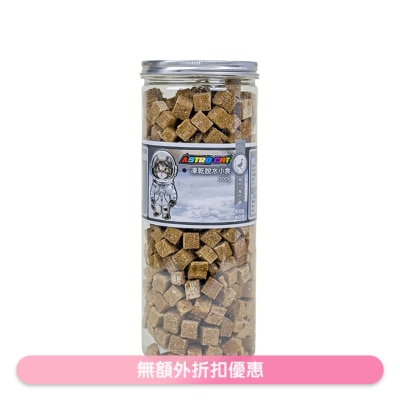 ASTRO CAT - 冷冻脱水-鸭肉+鸭肝 (300g) 桶装 冻乾小食 猫犬适用 361253