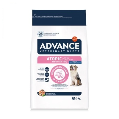 ADVANCE PET FOOD - AVET DOG ATOPIC MEDIUM-MAXI (3KG) 170695