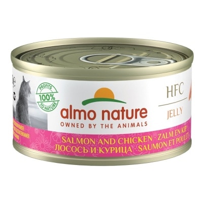 ALMO NATURE - HFC Jelly *Salmon & Chicken* (70g) almo nature Cat Can
