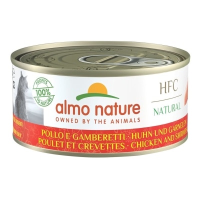 ALMO NATURE - HFC Natural 雞肉 鮮蝦 (150g) almo nature貓罐頭