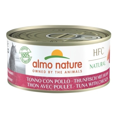 ALMO NATURE - HFC Natural 吞拿魚 雞肉 (150g) almo nature貓罐頭