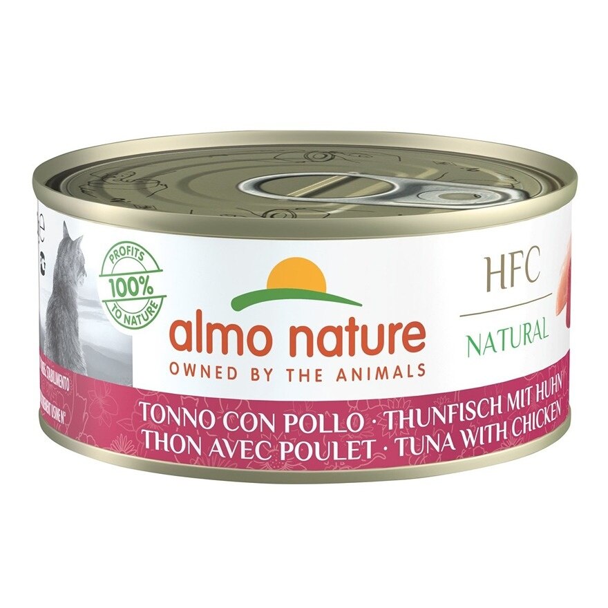 HFC Natural 吞拿鱼 鸡肉 (150g) almo nature猫罐头