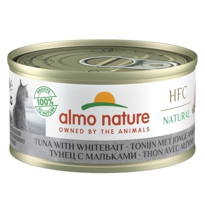 ALMO NATURE - HFC Natural 吞拿鱼 白饭鱼(70g) almo nature猫罐头