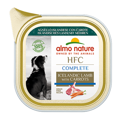 ALMO NATURE - HFC Complete Icelandic Lamb with Carrots (85g) almo nature Dog Wet Food