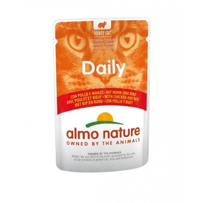ALMO NATURE - Daily 成猫湿粮 鸡肉＋牛肉 (70g) almo nature