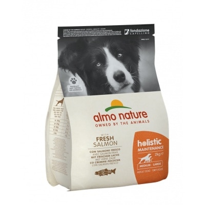 ALMO NATURE - Holistic 护理配方 - 三文鱼 (2kg) almo nature 成犬狗粮 (M/L)