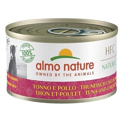 ALMO NATURE - HFC Natural 雞肉 吞拿魚(95g) almo nature狗罐頭