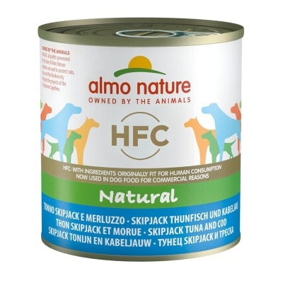 ALMO NATURE - HFC Natural 正鲣吞拿鱼 鳕鱼(290g) almo nature狗罐头