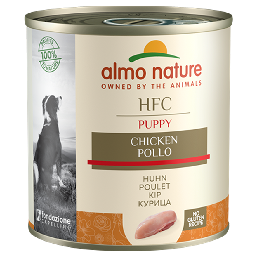 HFC Natural *Puppy with Chicken* (280g) almo nature Dog Can