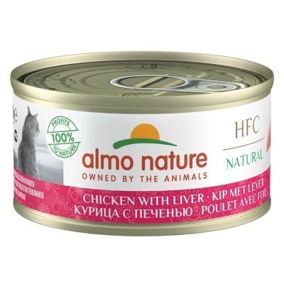 ALMO NATURE - HFC Natural *Chicken with Liver* (70g) almo nature Cat Can