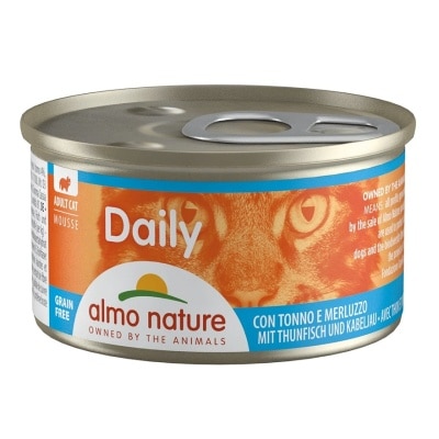 ALMO NATURE - Daily 吞拿鱼 鳕鱼(85g) almo nature成猫主食慕丝罐头