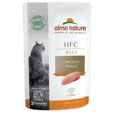 ALMO NATURE - HFC Chicken Jelly Adult Cat Pouch(55g) almo nature