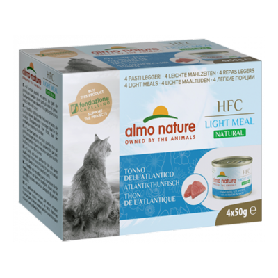ALMO NATURE - HFC 大西洋吞拿鱼 猫罐头(50g x4) almo nature