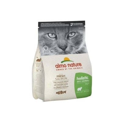 ALMO NATURE - Holistic Anti-Hairball - Salmon Adult Cat Food(2kg) almo nature