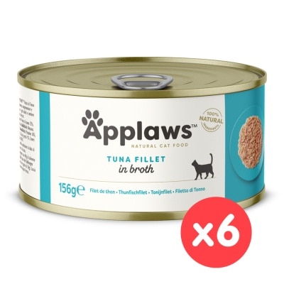APPLAWS - Cat Tin - Tuna Fillet (156g x 6) Applaws