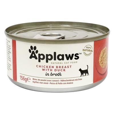 APPLAWS - 猫罐头 - 鸡胸肉&鸭肉 (156g) Applaws