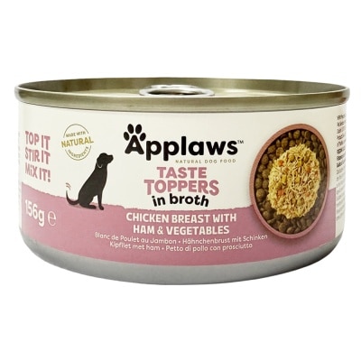 APPLAWS - 雞柳火腿蔬菜狗罐頭 (156g) 898430 APP-3035