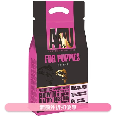 AATU - 85/15 三文魚幼犬糧防敏天然糧 (1.5kg) - AATU