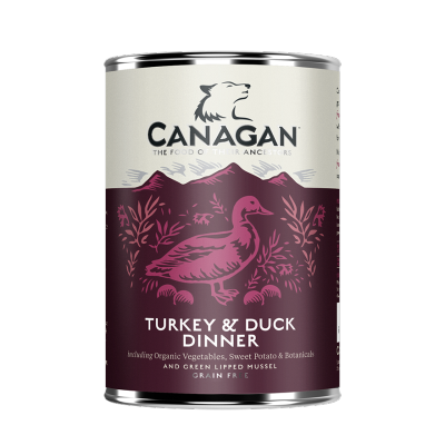 CANAGAN - Dog Can Food - Turkey & Duck (400g) - Canagan