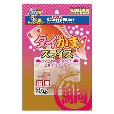 CATTYMAN - 貓用鯛魚銀鱈魚絲 (25g)- CattyMan